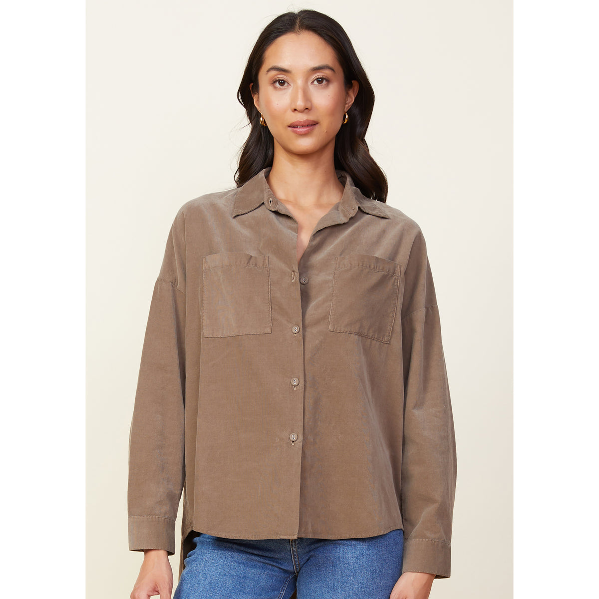 Mini Corduroy Pocket Shirt