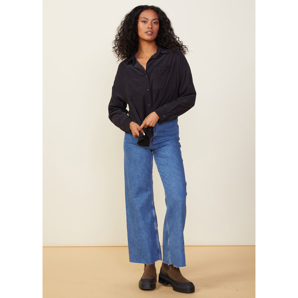 Mini Corduroy Pocket Shirt