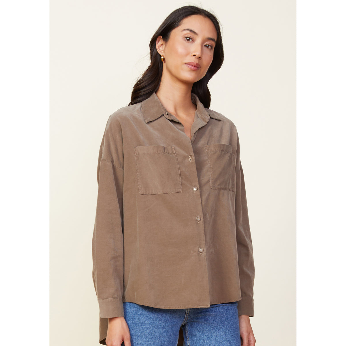 Mini Corduroy Pocket Shirt