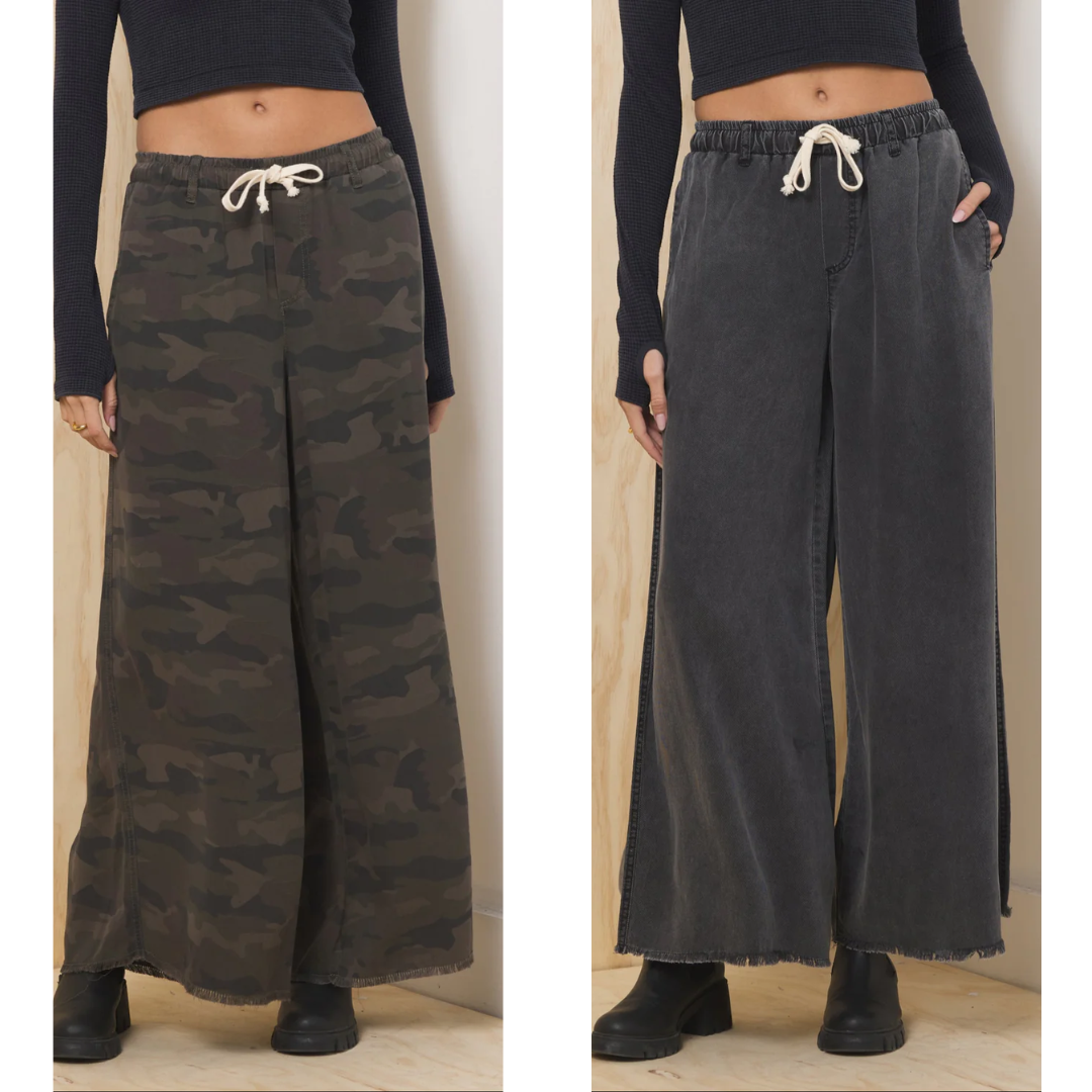 Tencel Wide Leg Pant