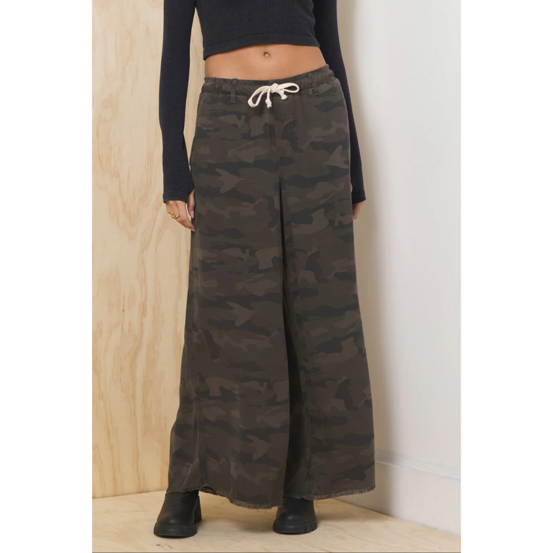 Tencel Wide Leg Pant