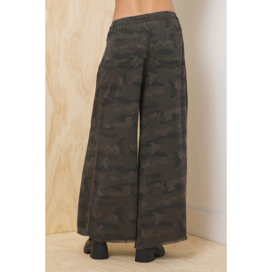 Tencel Wide Leg Pant