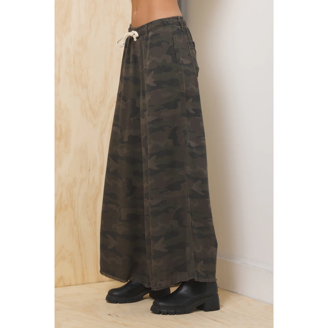 Tencel Wide Leg Pant
