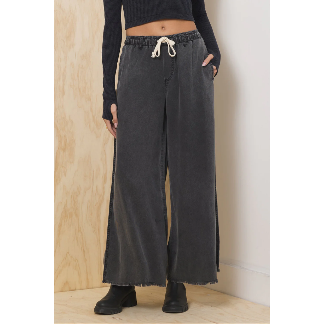 Tencel Wide Leg Pant