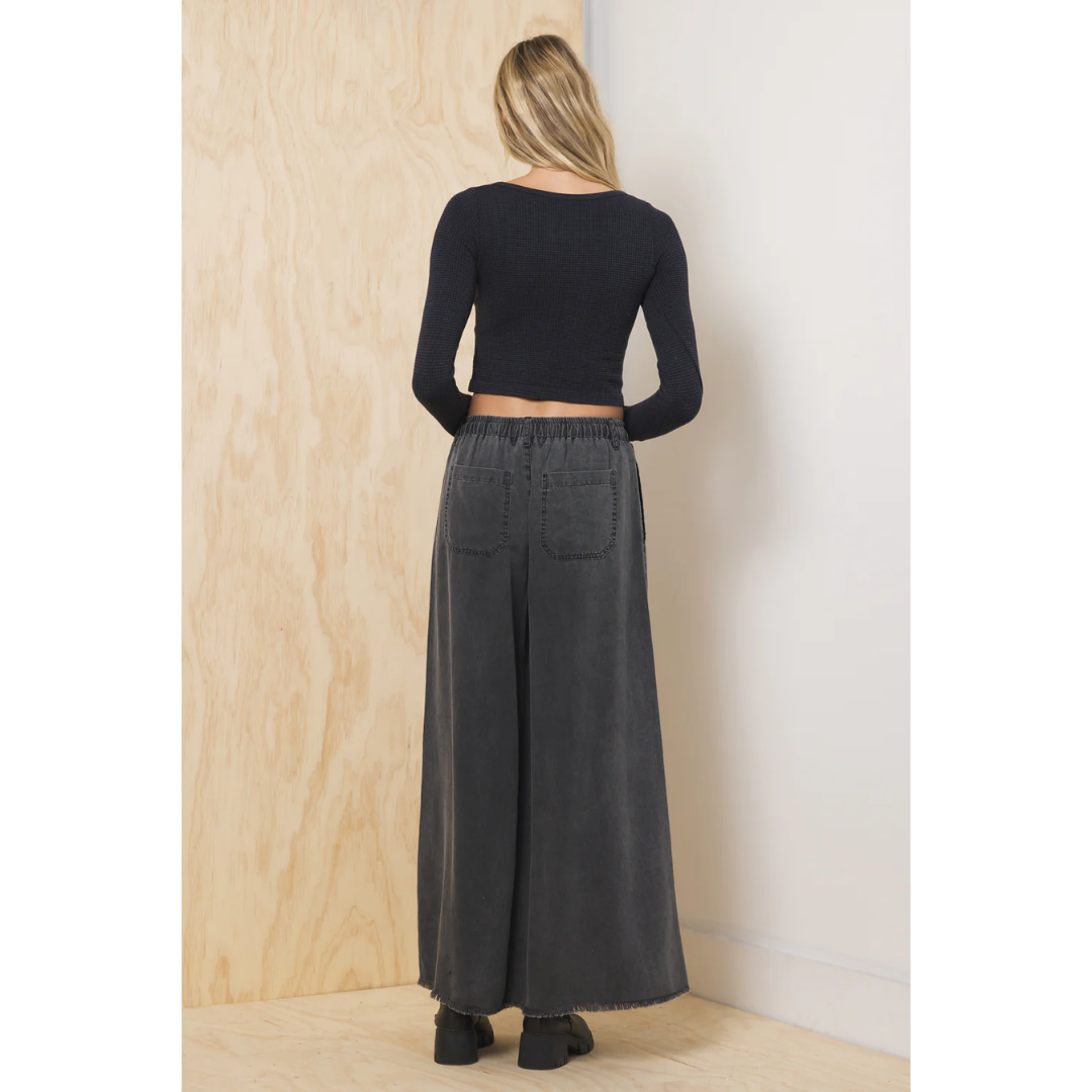 Tencel Wide Leg Pant