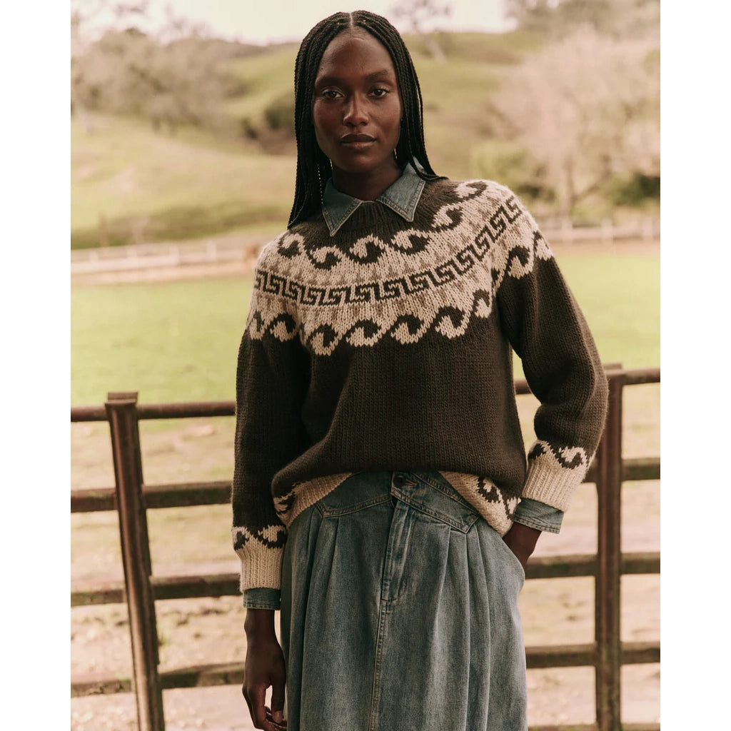 The Greek Key Pullover