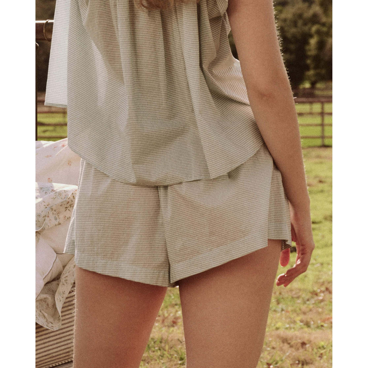 The Smocked Sleep Short