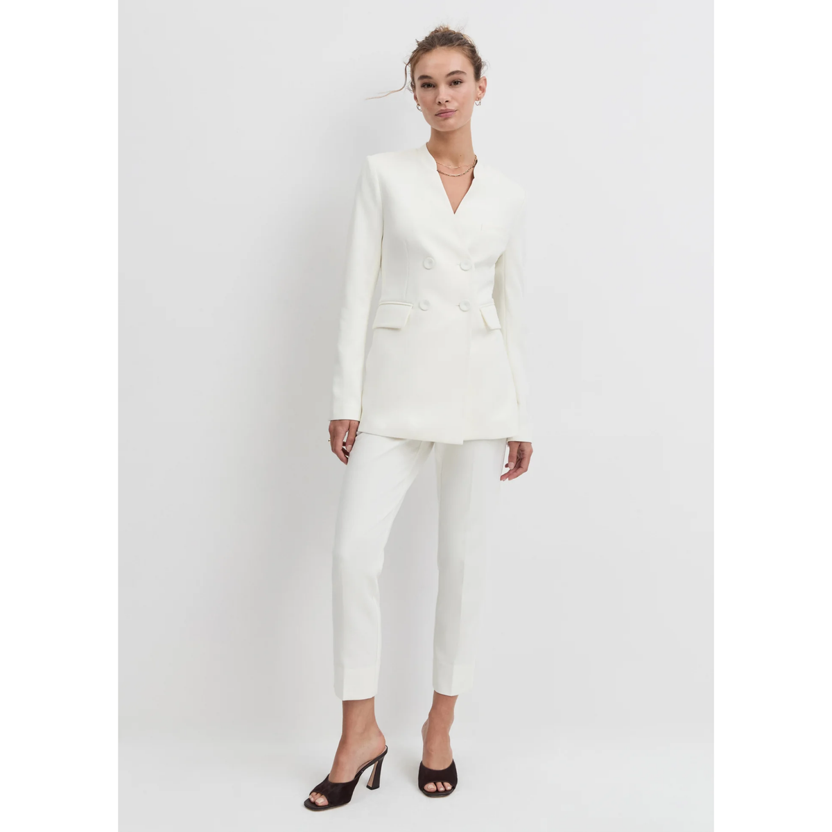 The Favorite Cigarette Pant - Ivory