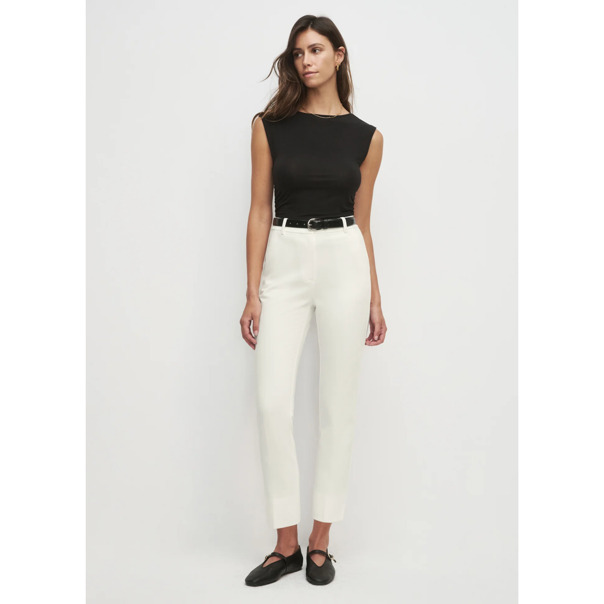 The Favorite Cigarette Pant - Ivory