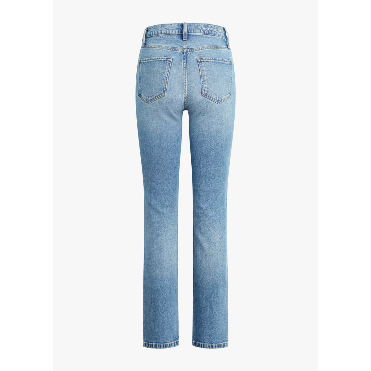 The Jen Mid Rise Slim Straight - Haines