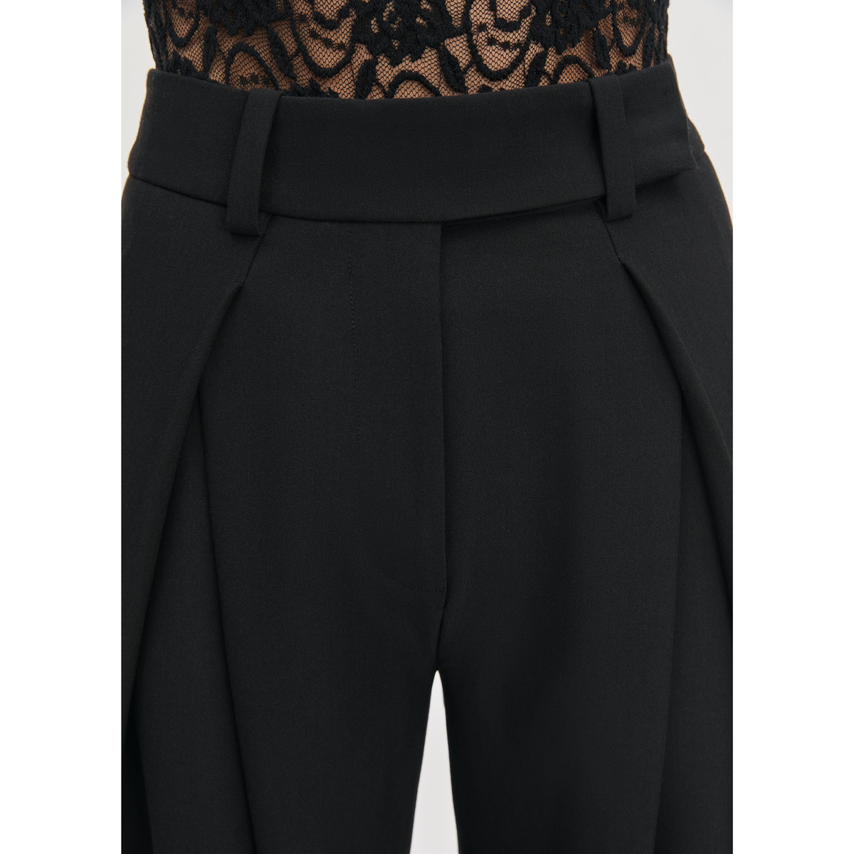 Petite Pleats For Days Pant - Black