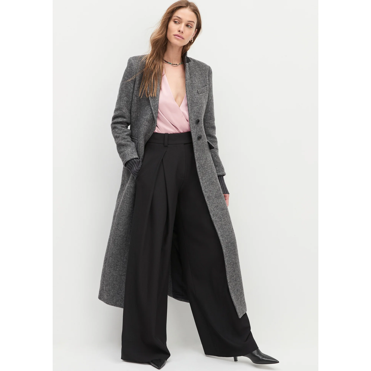 Petite Pleats For Days Pant - Black