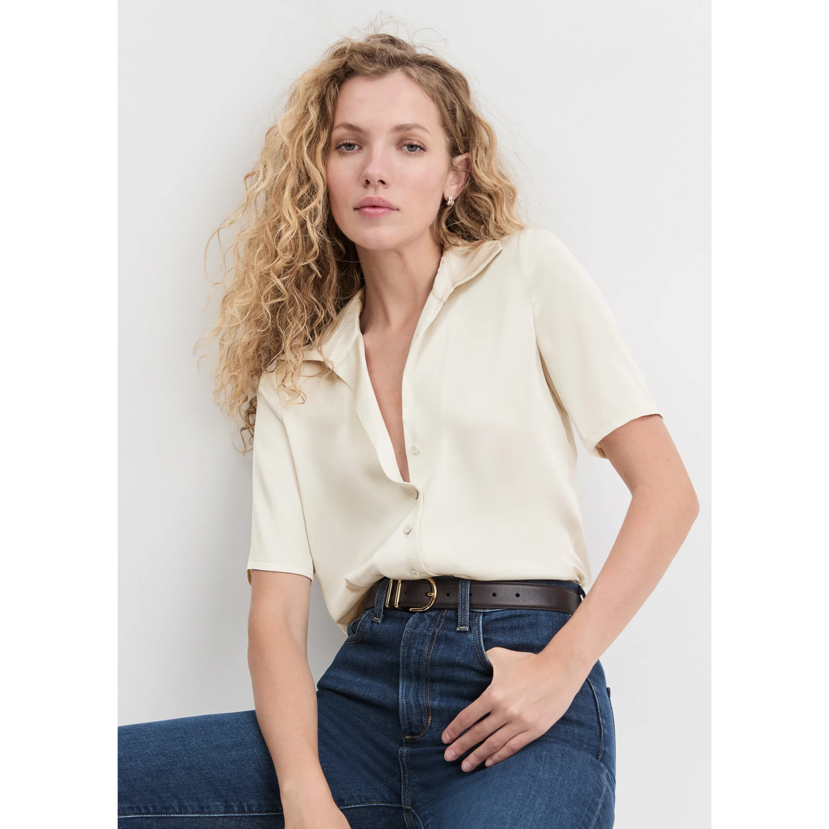 The Sunny Shirt - Ivory