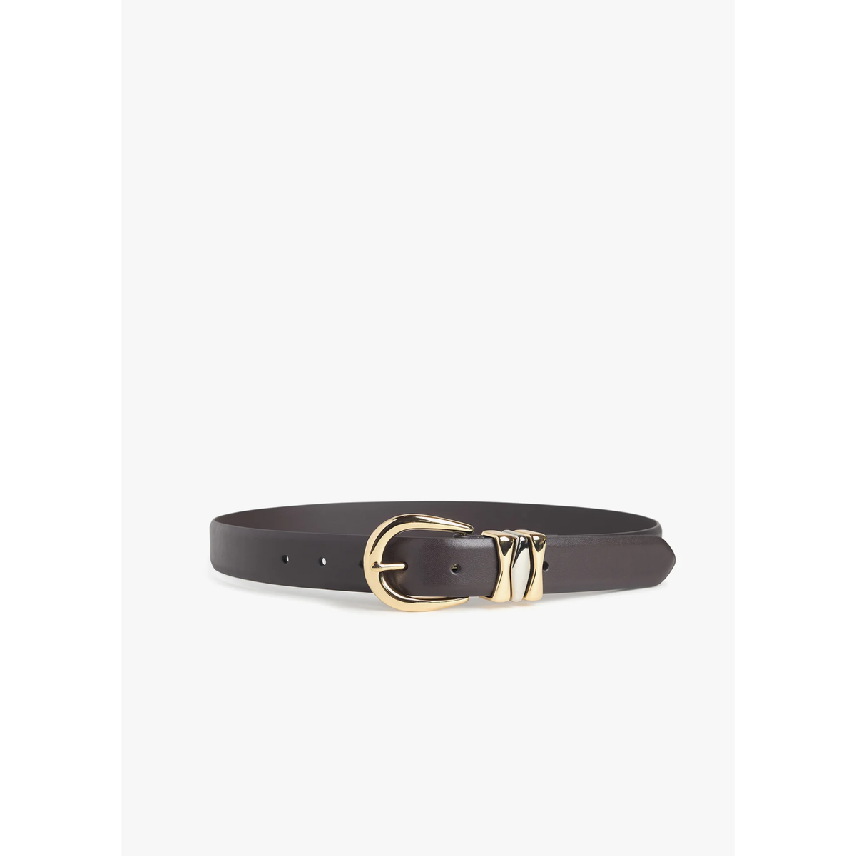 William Split Decision Belt - Dark Brown