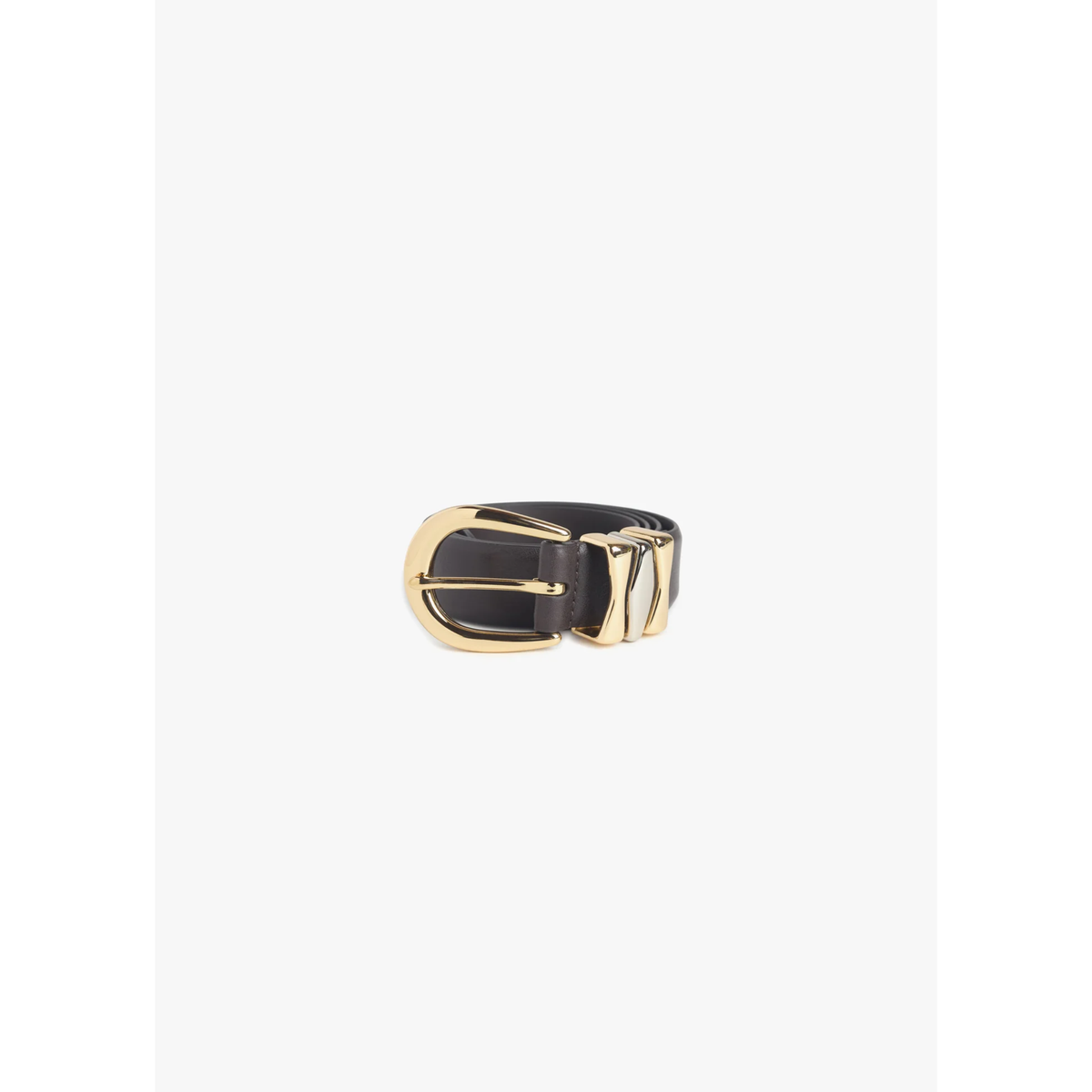 William Split Decision Belt - Dark Brown