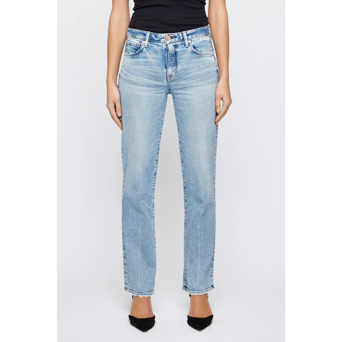 Tailored Straight Kingston - Light Blue