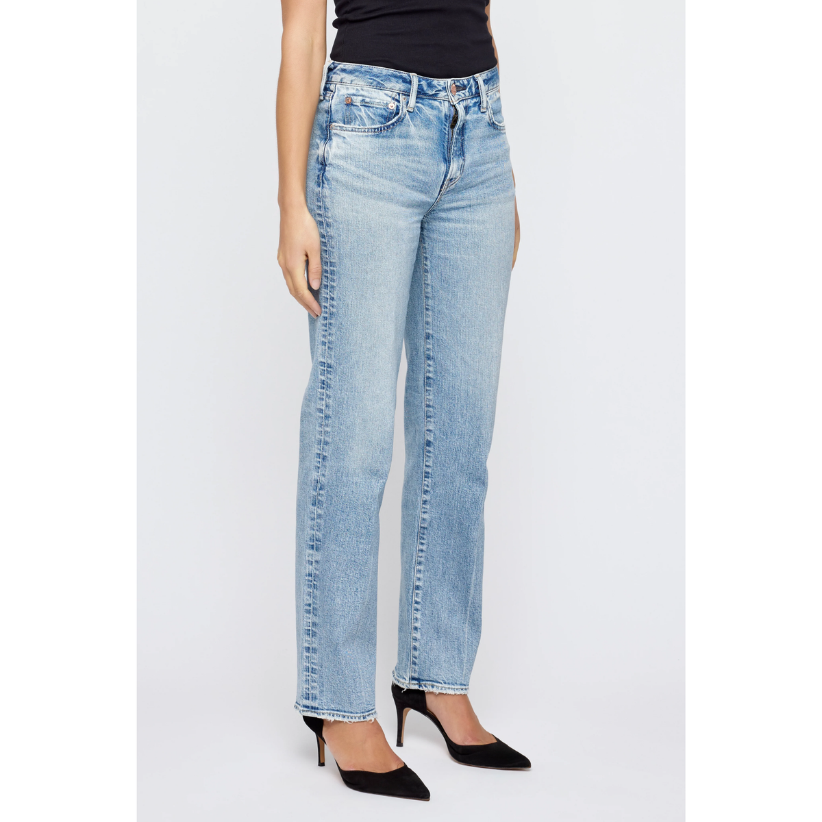 Tailored Straight Kingston - Light Blue