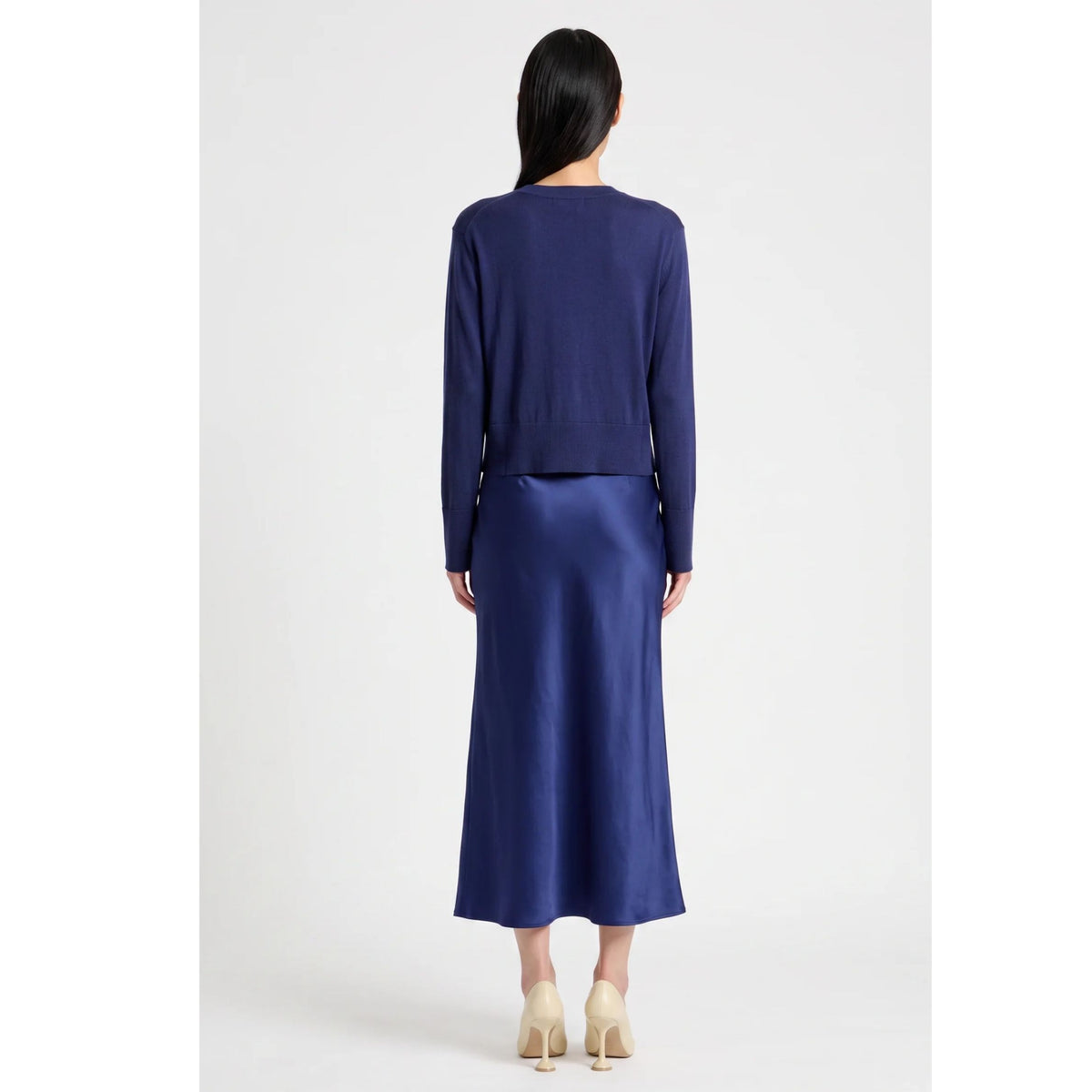 Talia Charmeuse Maxi Skirt