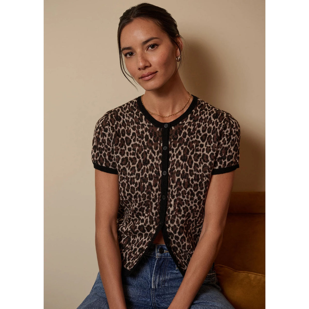 The 9 to 5 Cardigan - Leopard
