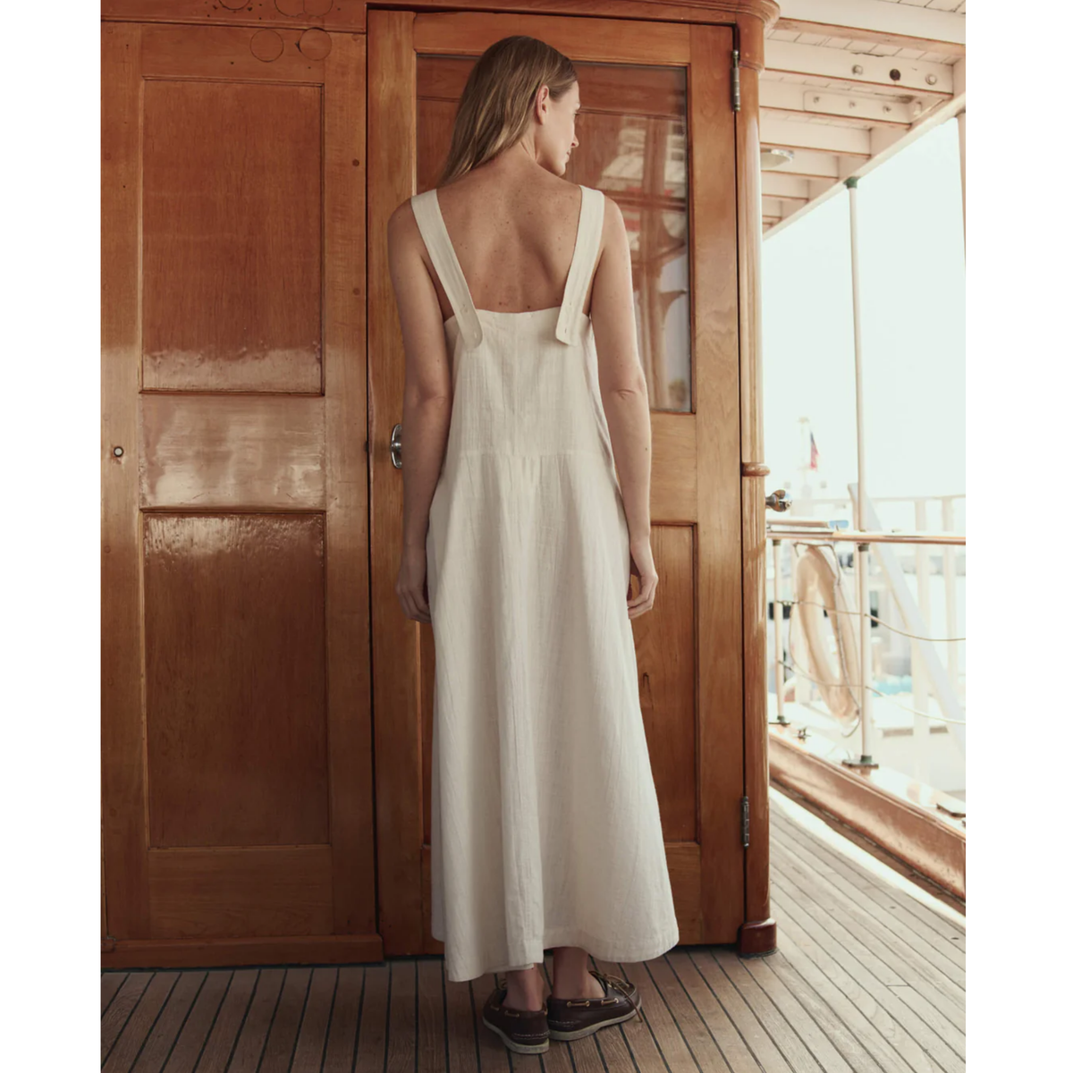 The Apron Dress - Natural