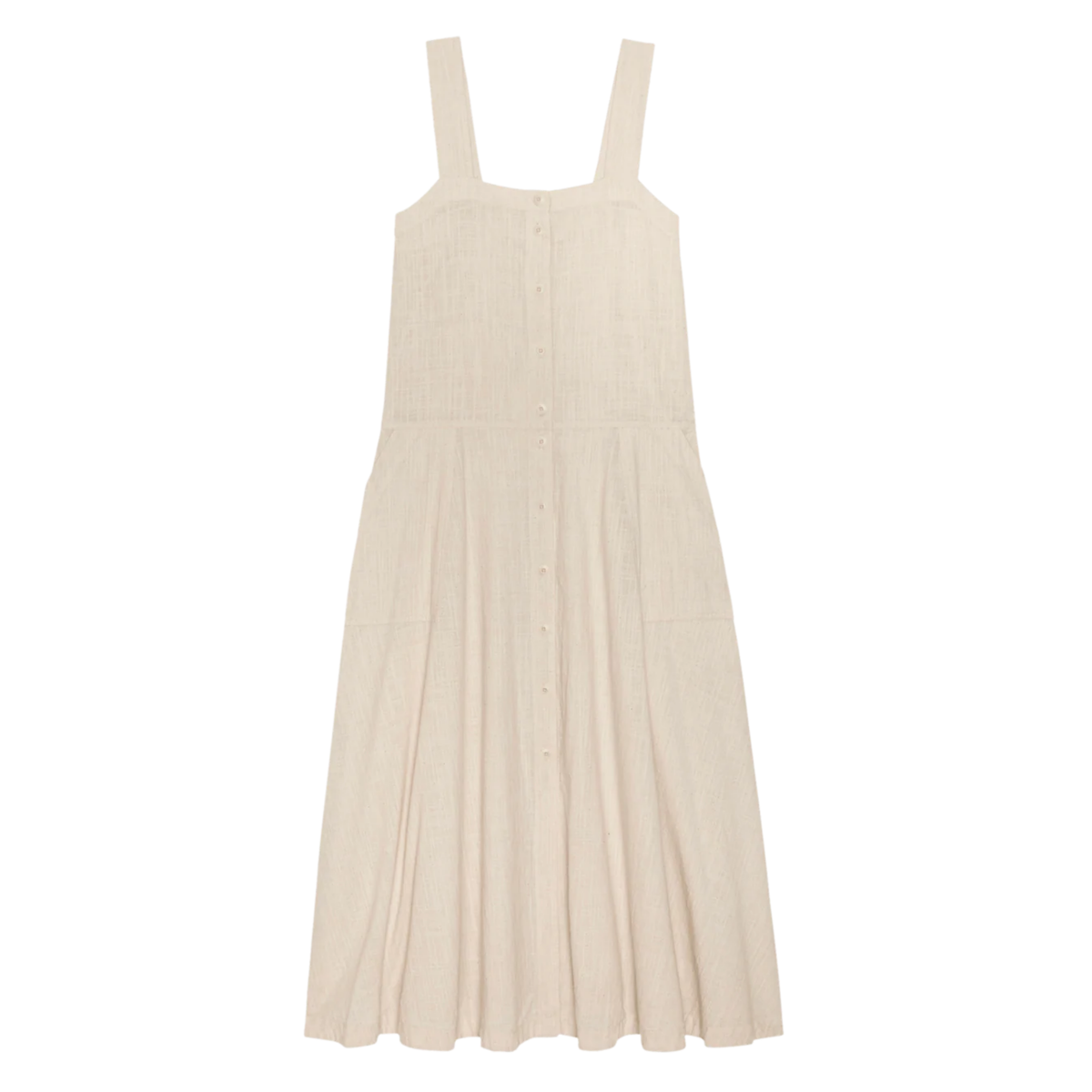 The Apron Dress - Natural