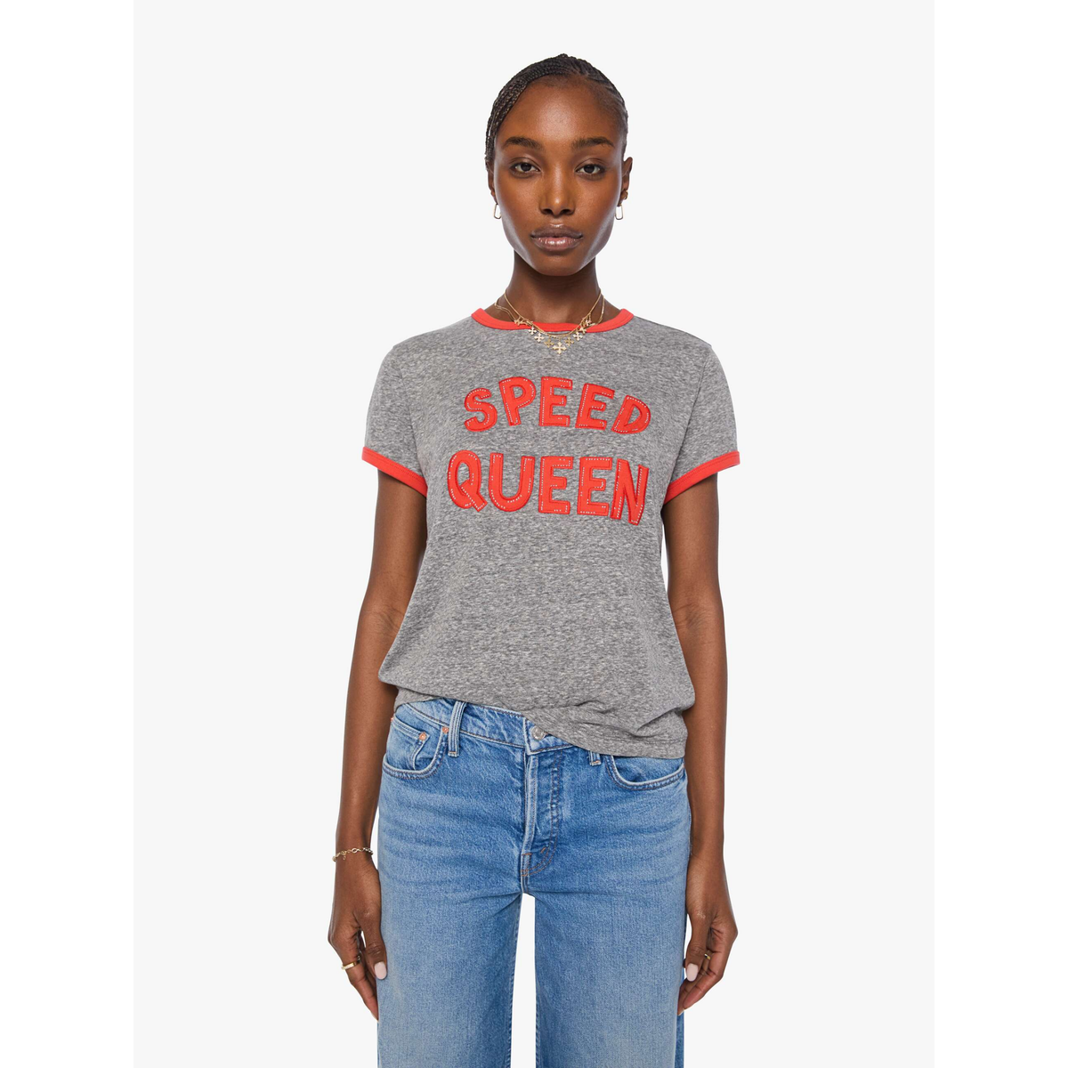 The Boxy Goodie Goodie Ringer - Speed Queen