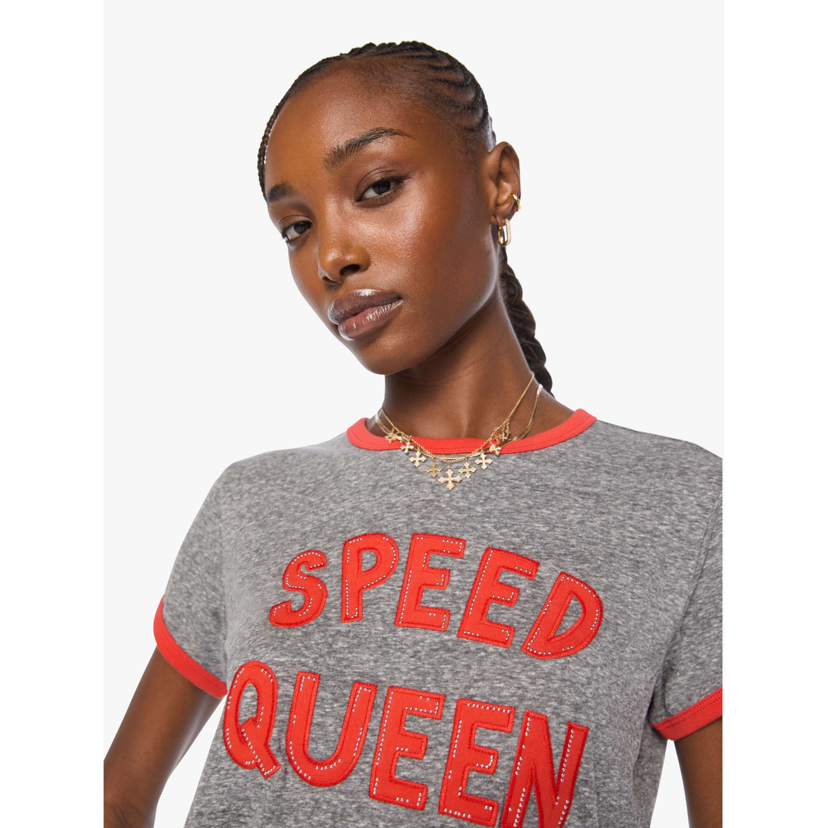 The Boxy Goodie Goodie Ringer - Speed Queen