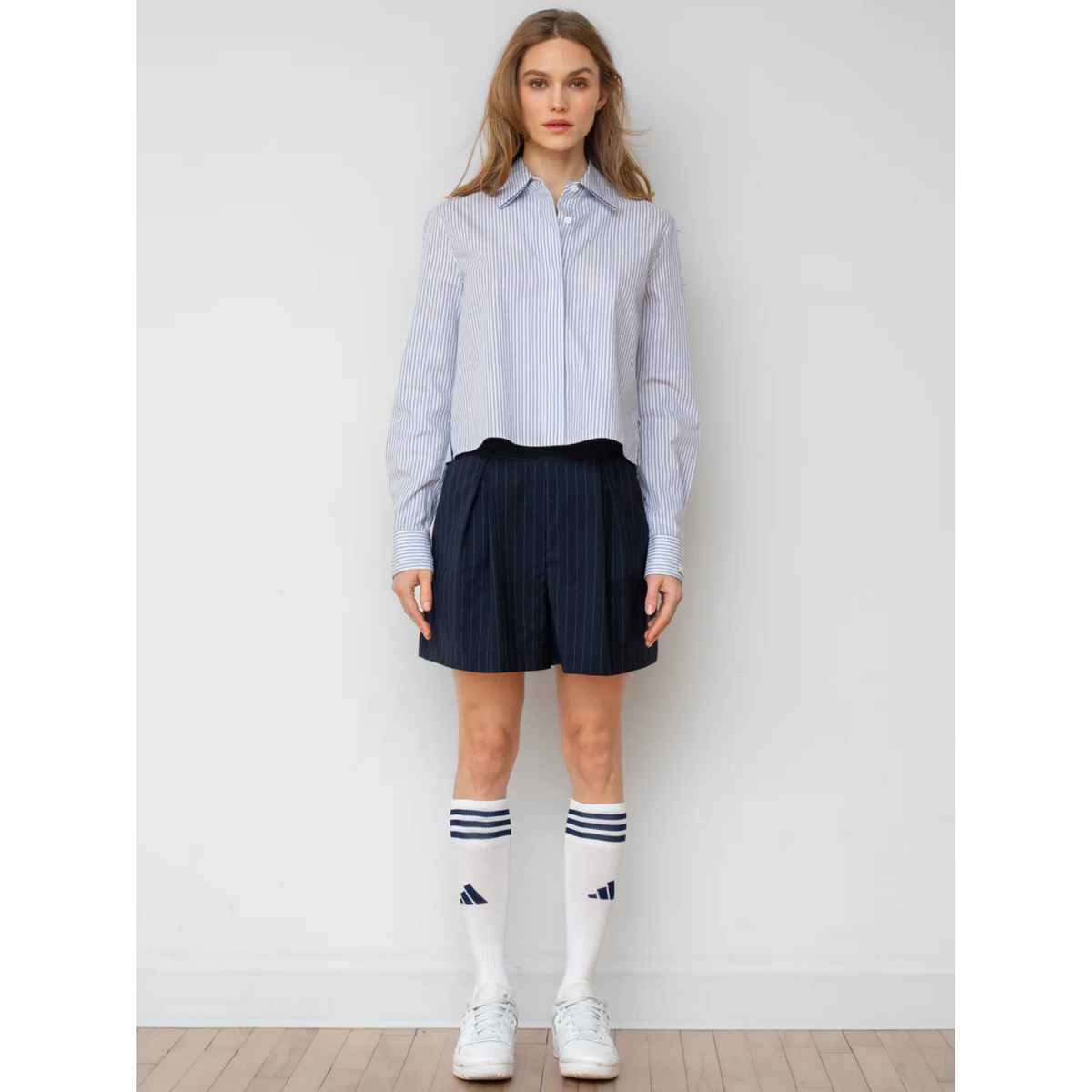 The Campbell Shirt - Blue Stripe
