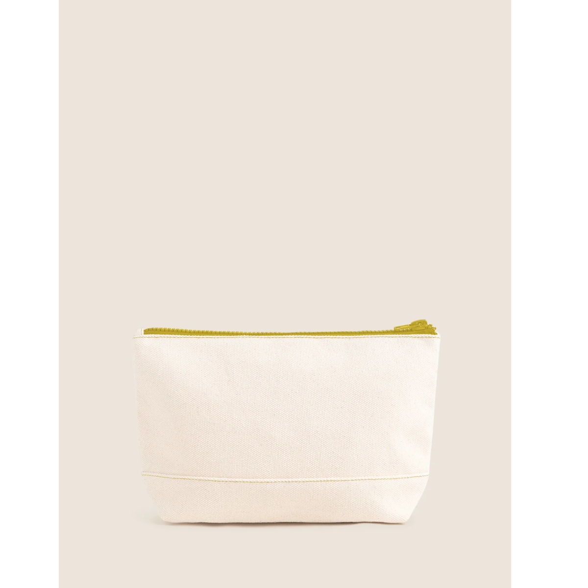 The Canvas Pouch - Natural Yellow
