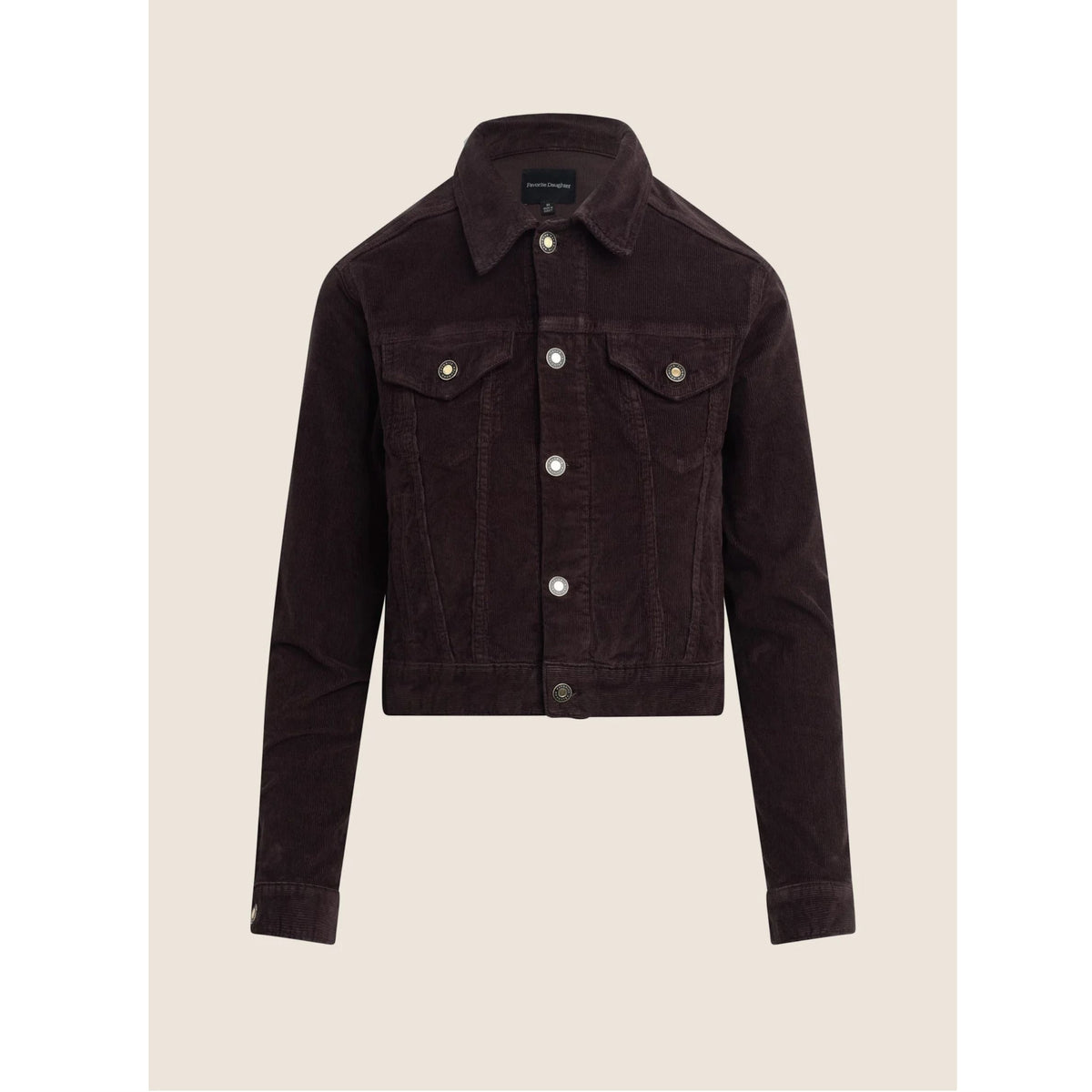The Cord Trucker Jacket - Espresso