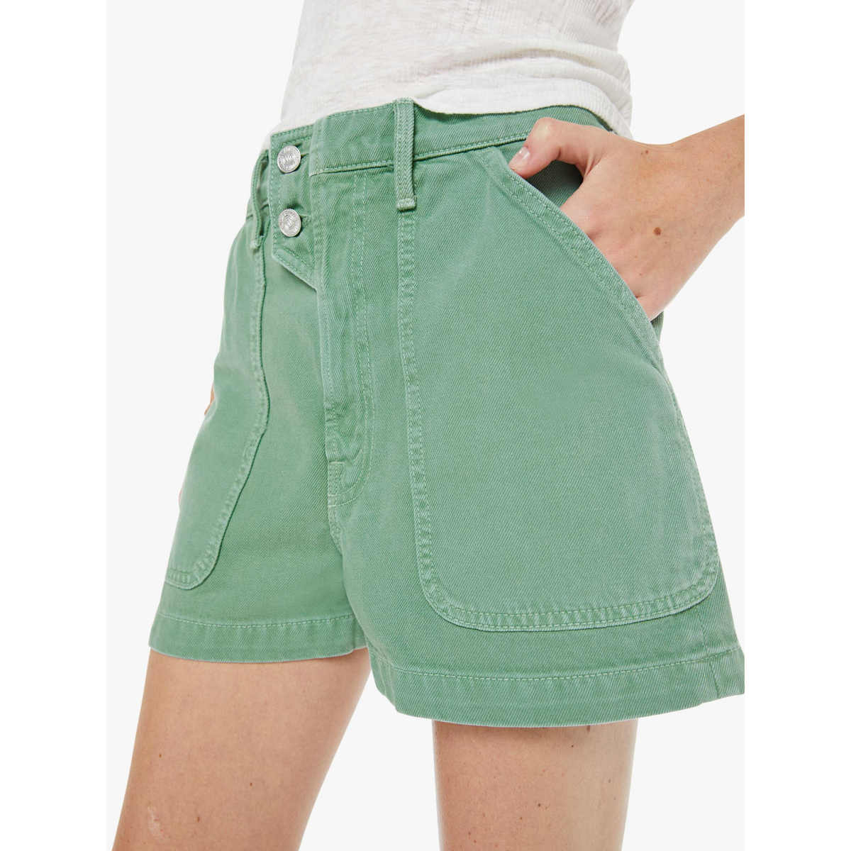 The Detour Short - Creme De Menthe