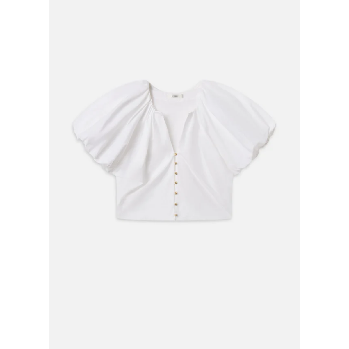 The Dramatic Sleeve Blouse - White