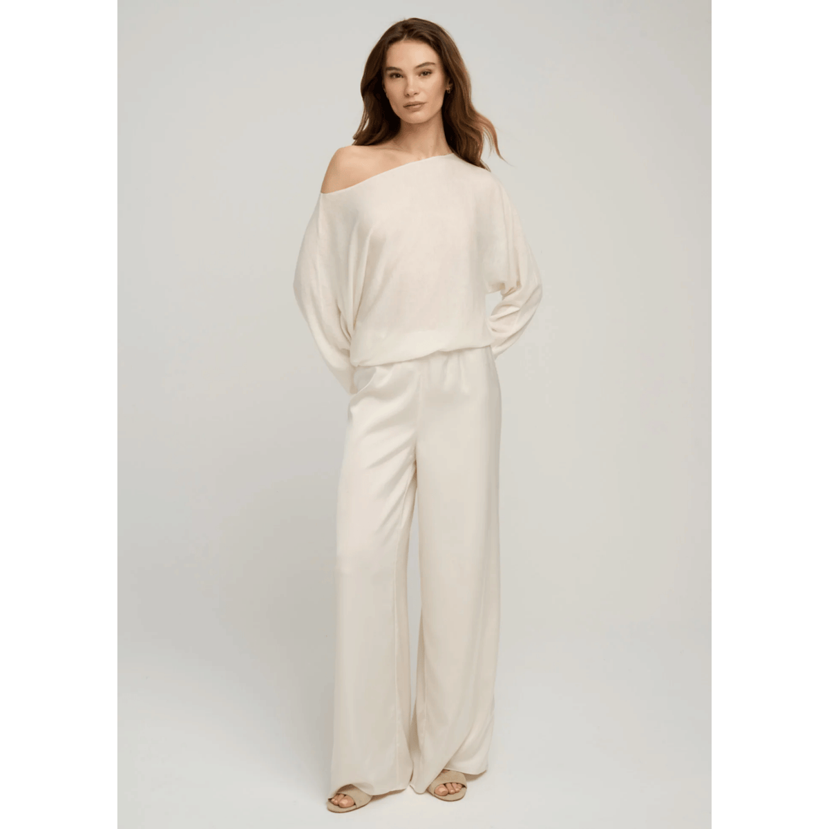 The Everything Wide-Leg Pant - Ivory
