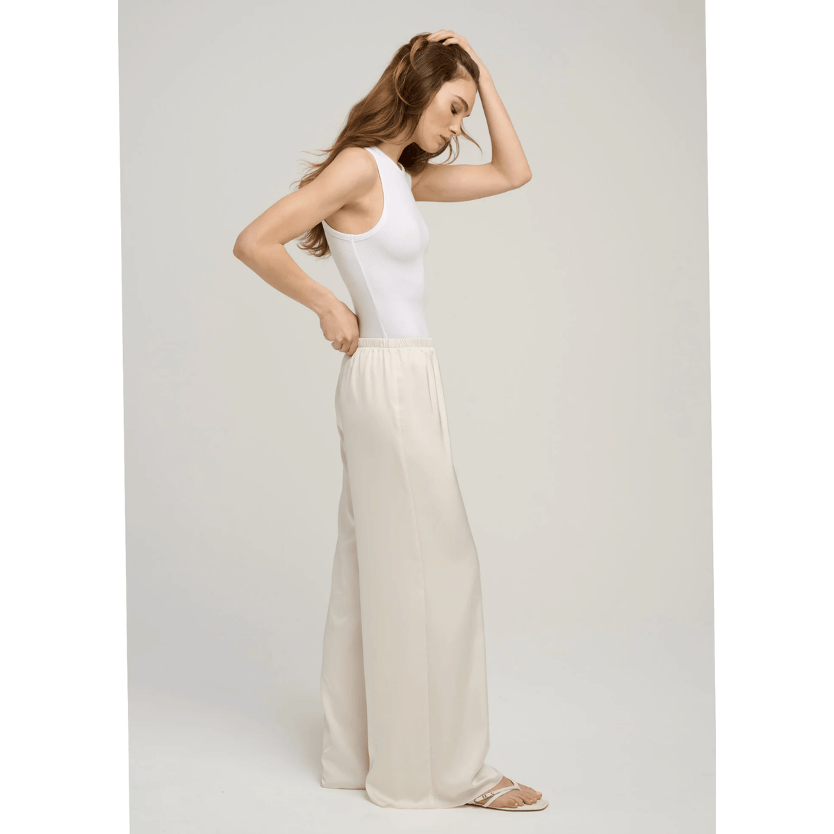 The Everything Wide-Leg Pant - Ivory