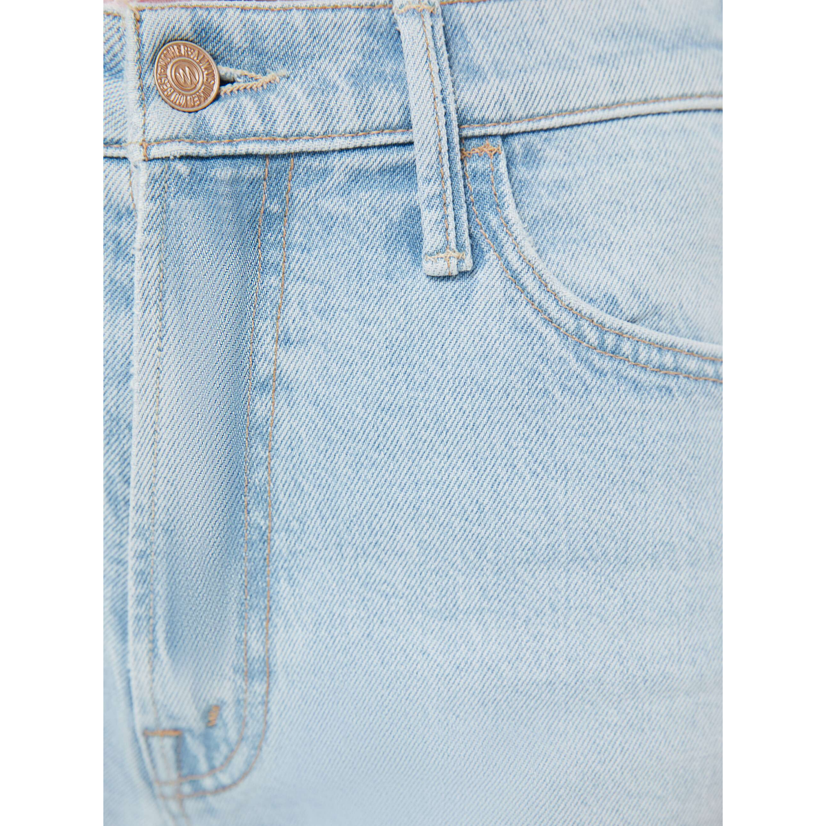 light wash wide leg frayed hem jeans mother bring the cooler