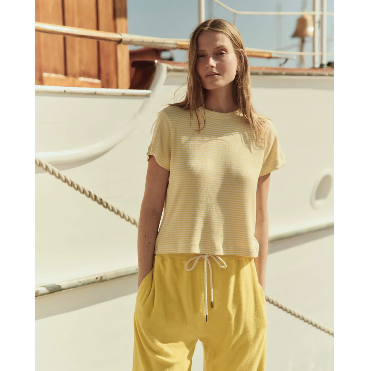 The Little Tee - Soft Yellow