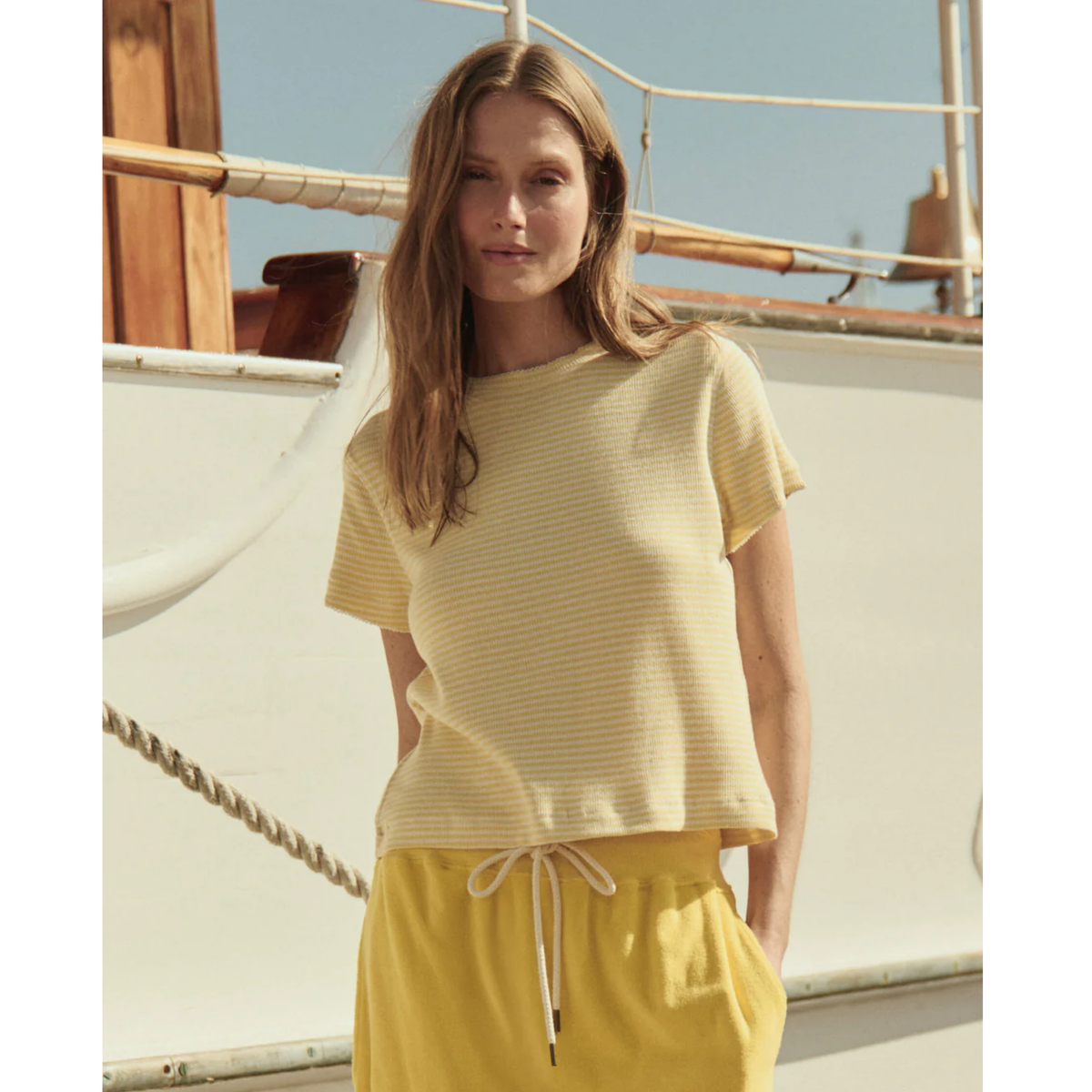 The Little Tee - Soft Yellow