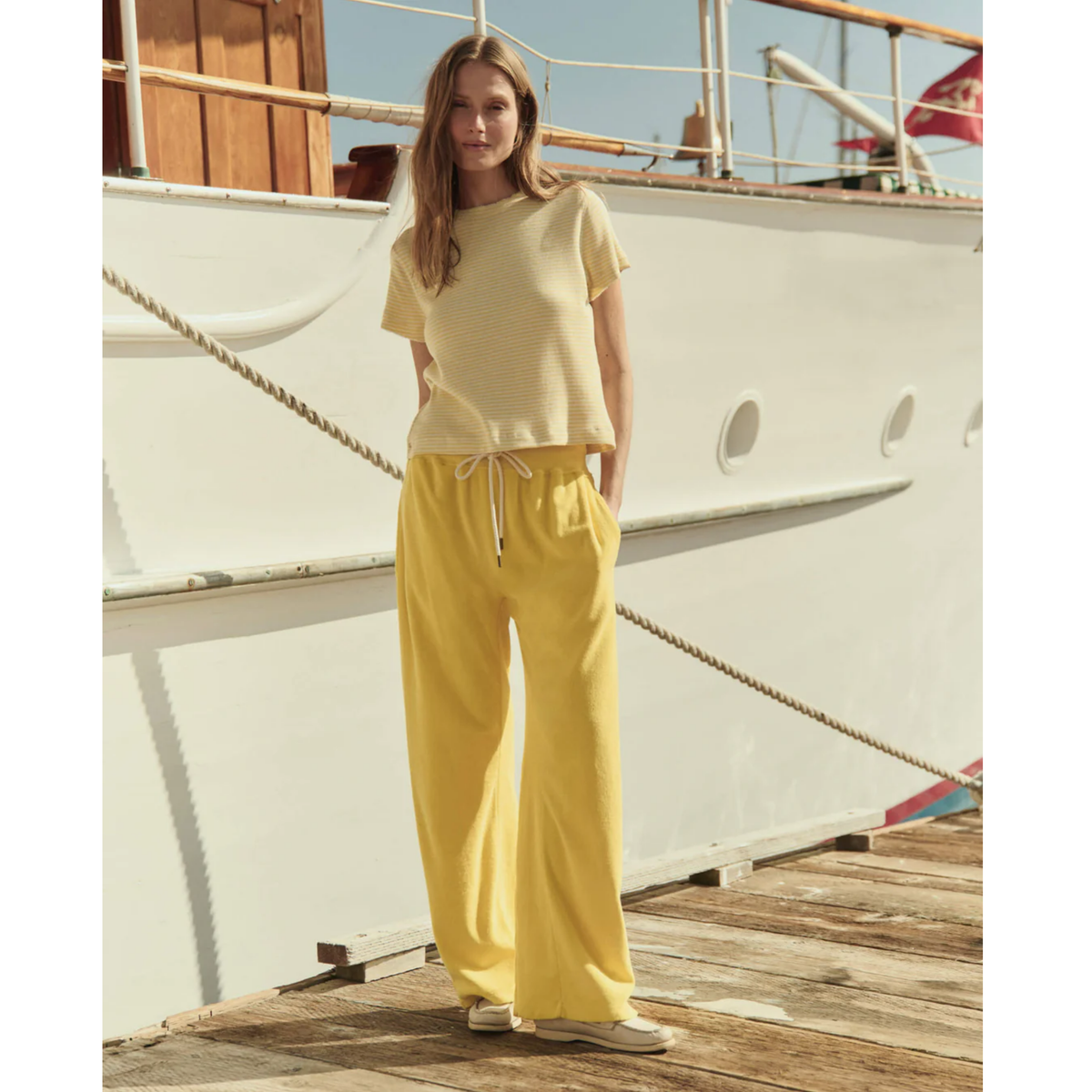The Little Tee - Soft Yellow