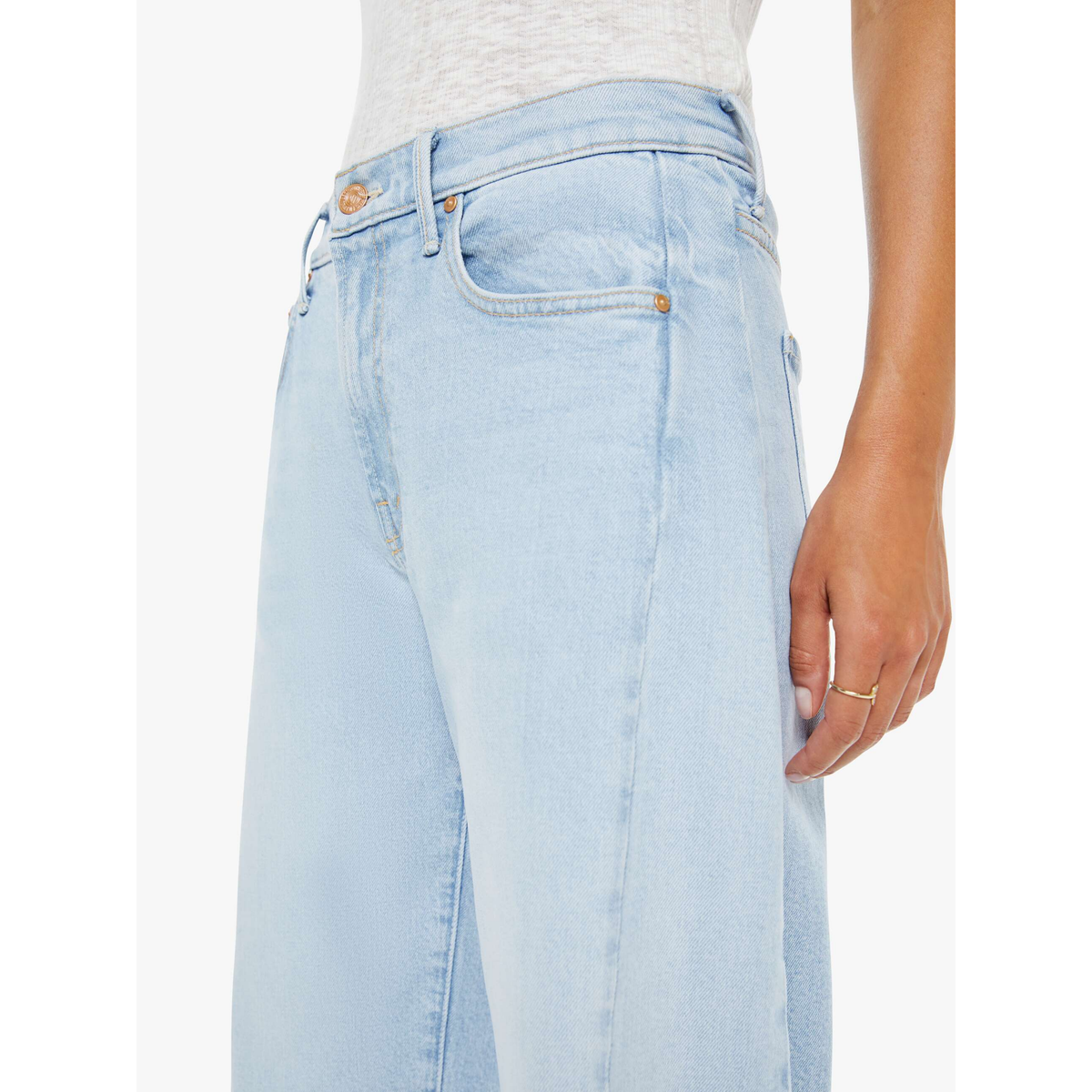 Mid Rise Rambler Zip Ankle Fray - Comeback Kid