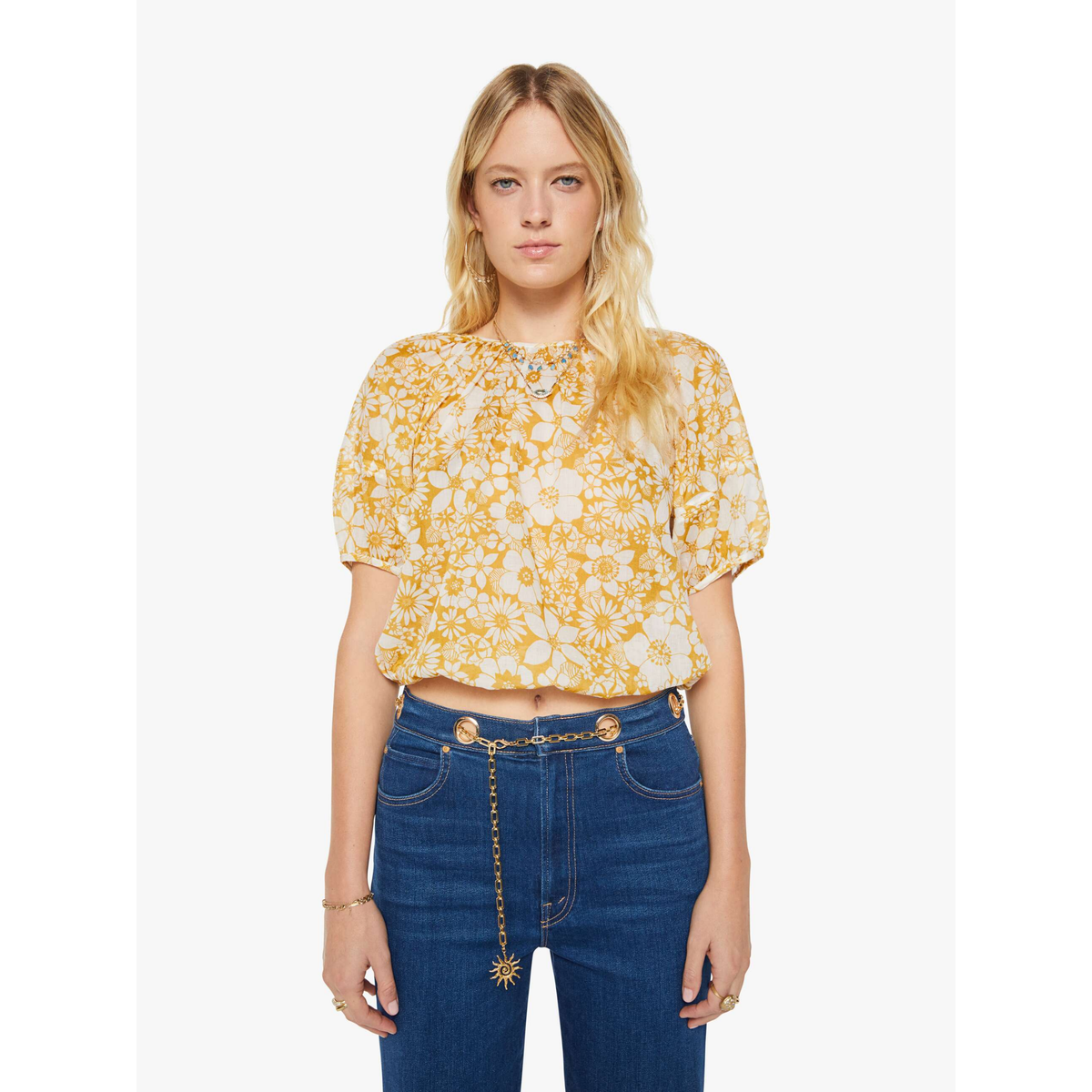 The Party In The Back Shirt - Floral Notes