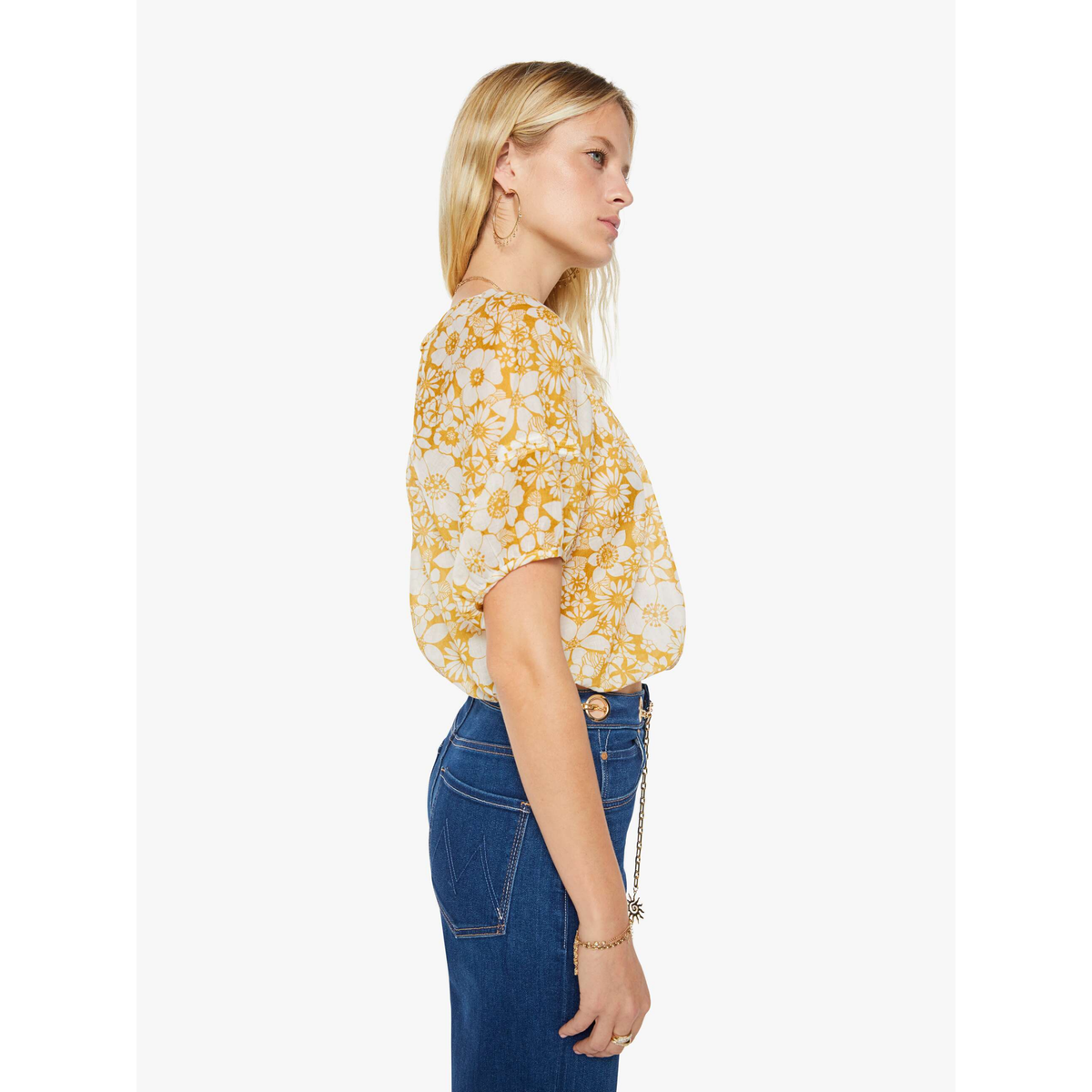 The Party In The Back Shirt - Floral Notes