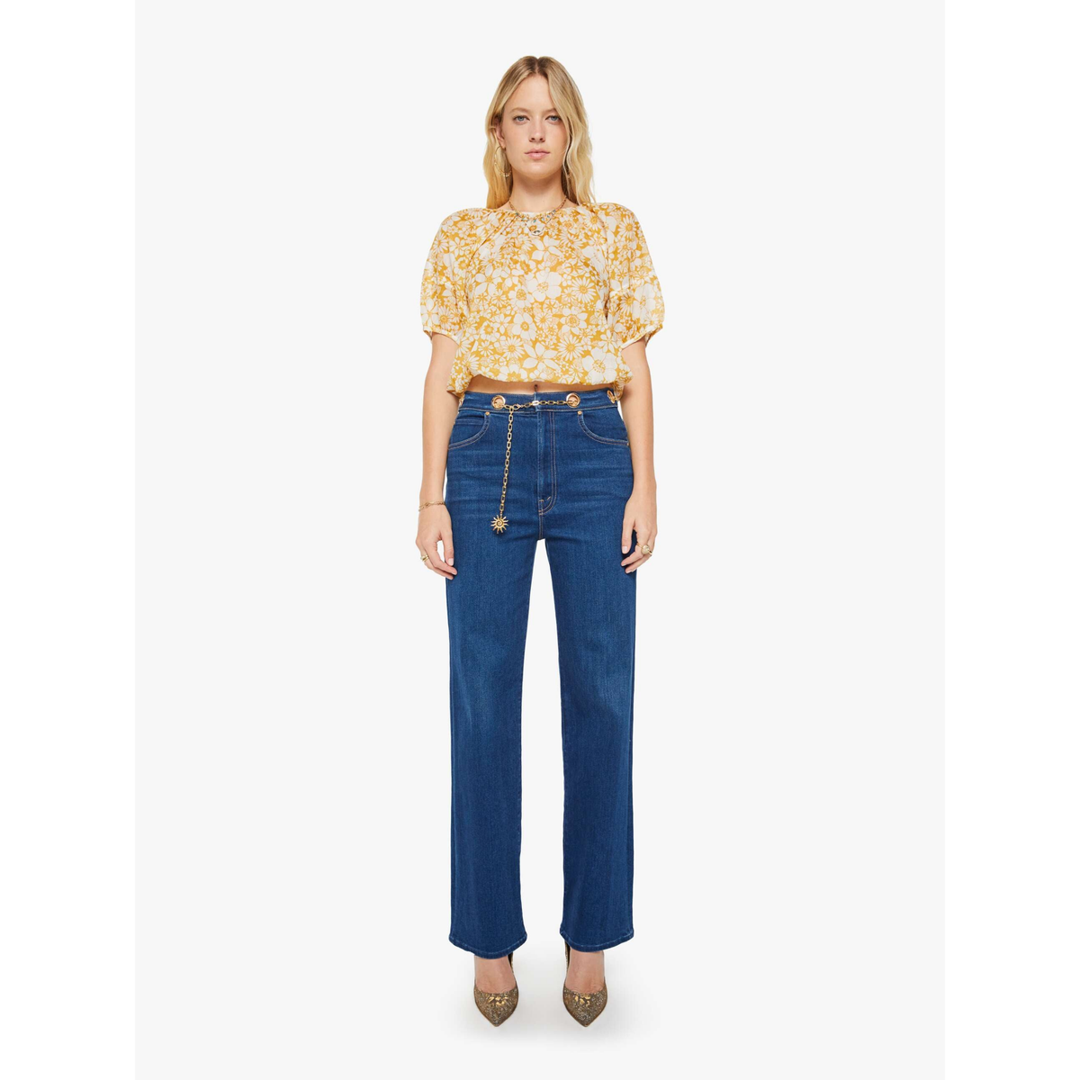 The Party In The Back Shirt - Floral Notes