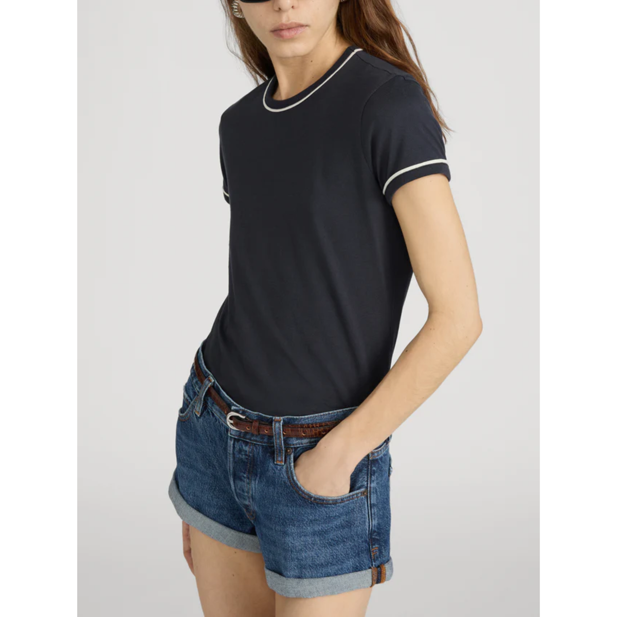 The Ringer Baby Tee - Navy Multi