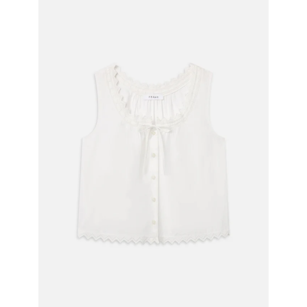 The Serene Tank - White