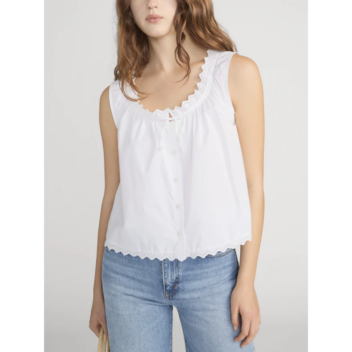 The Serene Tank - White