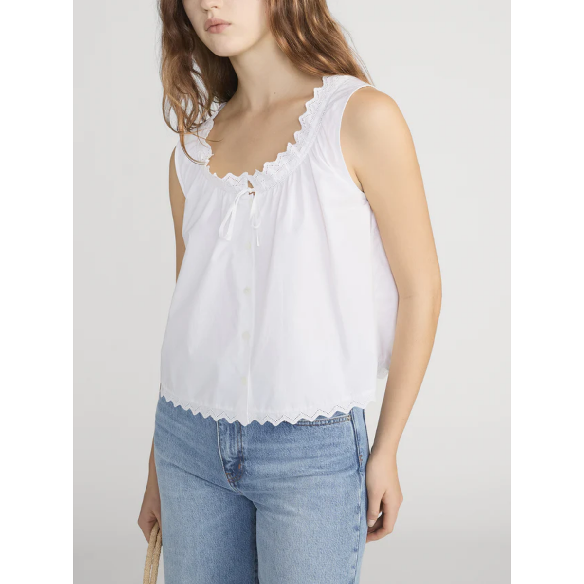 The Serene Tank - White