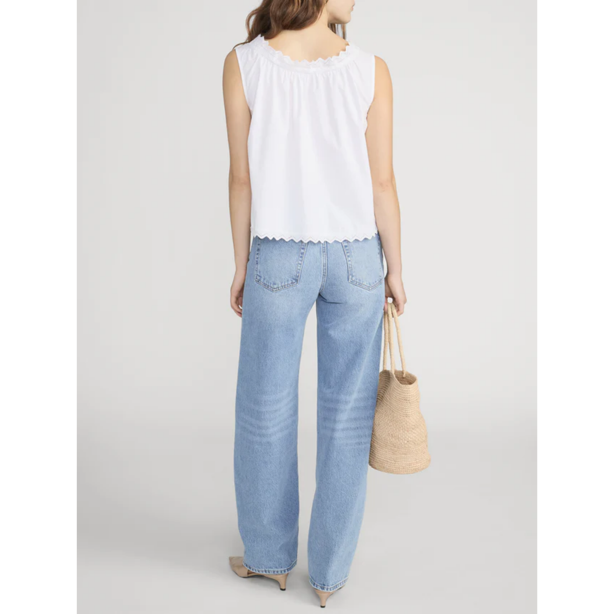 The Serene Tank - White