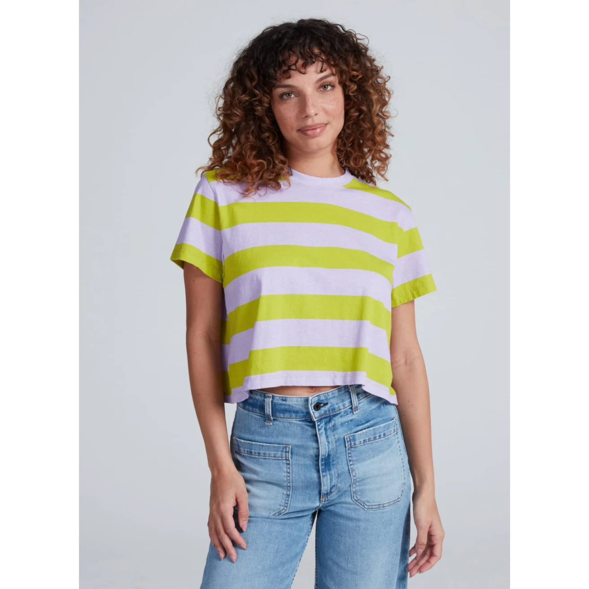 The Shrunken Boy Tee - Franken Stripe