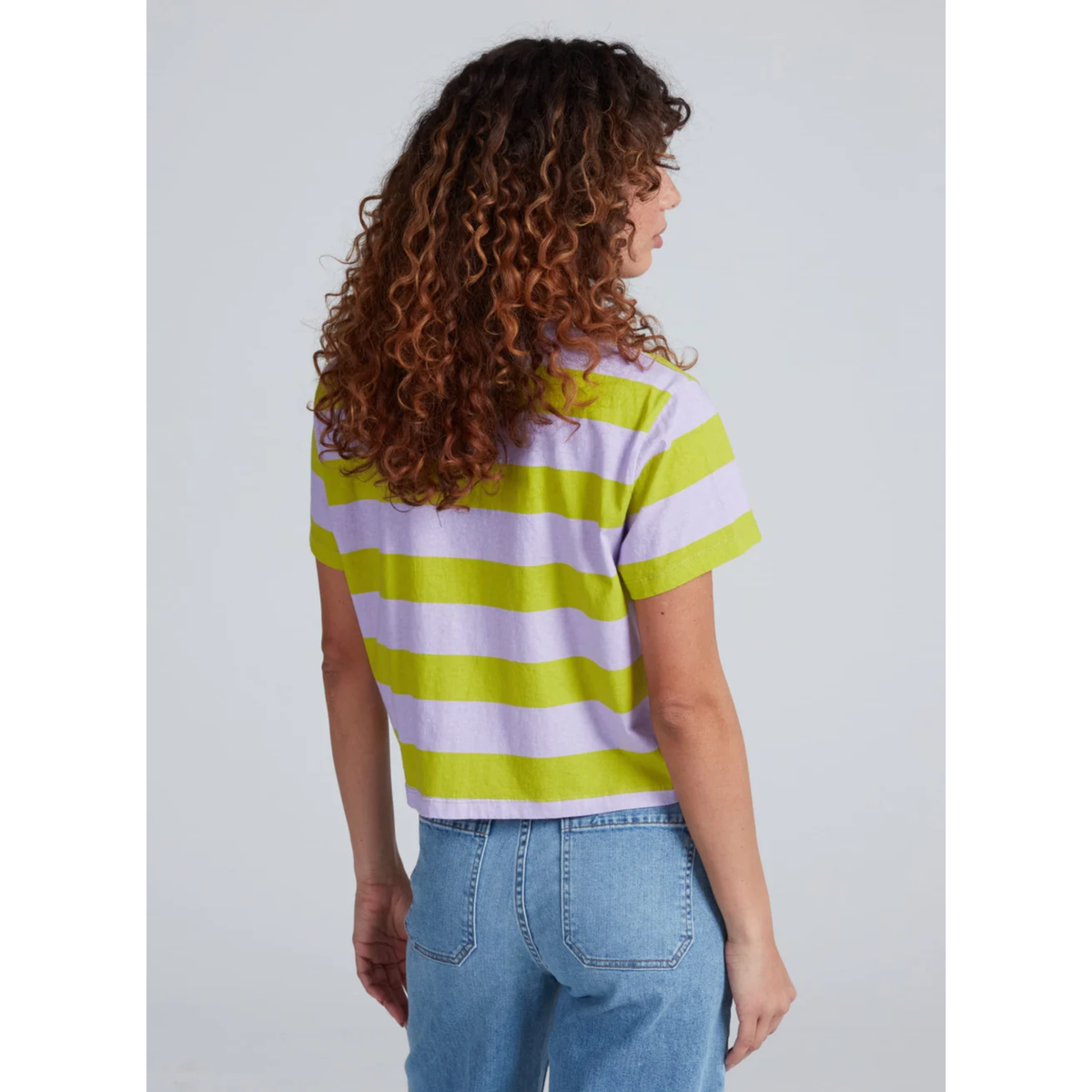 The Shrunken Boy Tee - Franken Stripe