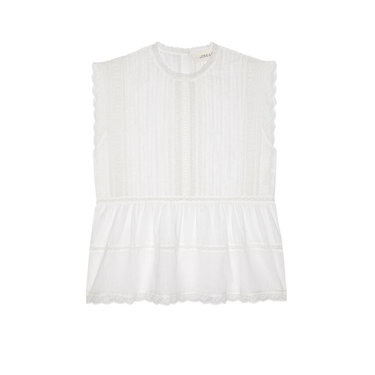 The Sonnet Top - True White